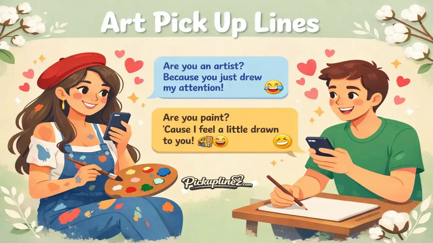 Art Pick Up Lines