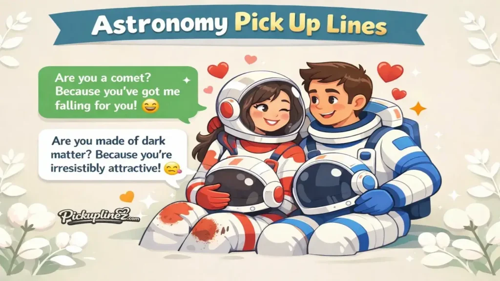 Astronomy Pick Up Lines