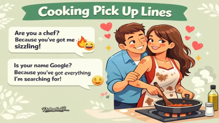 Cooking Pick Up Lines