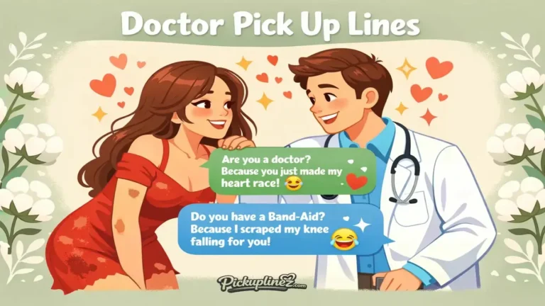 Doctor pick up lines