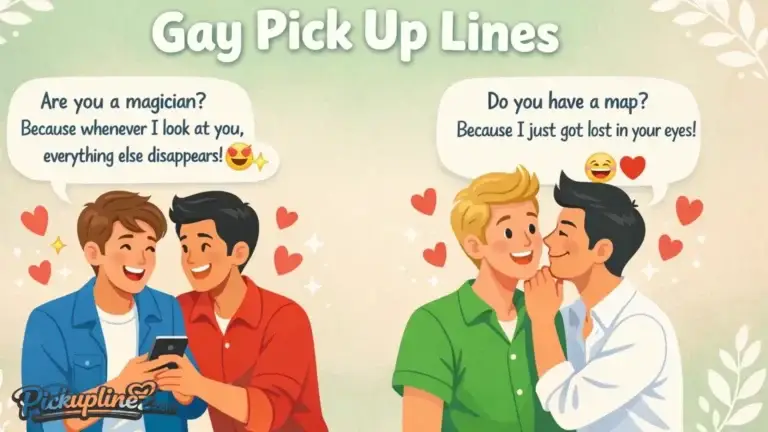 Gay Pick up lines