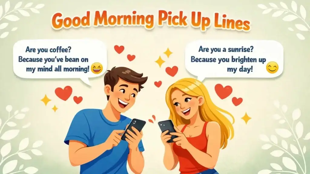 Good Morning Pick Up Lines