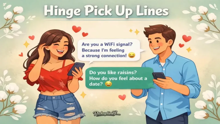 Hinge Pick Up Lines