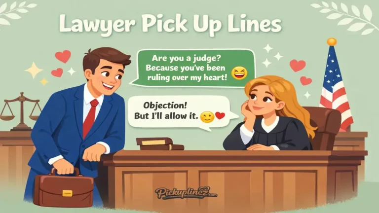 Lawyer Pick Up Lines