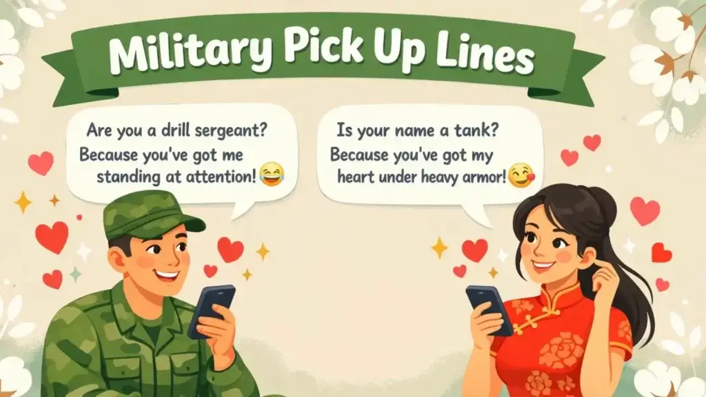 Military Pick Up Lines