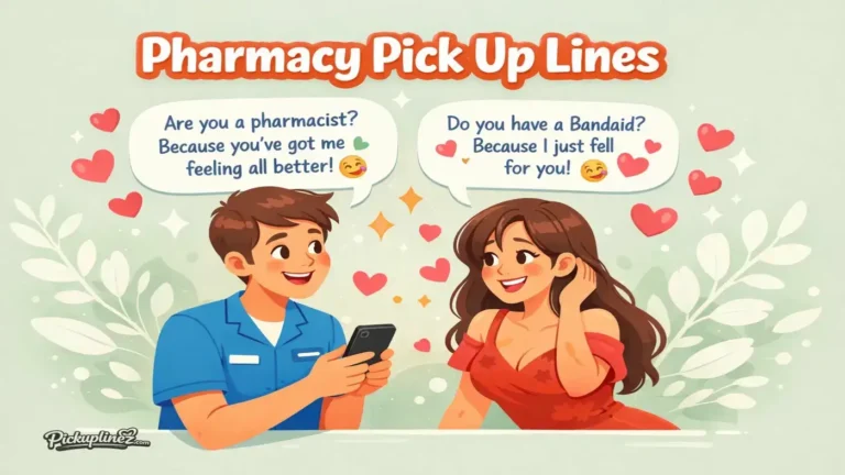 Pharmacy Pick Up Lines
