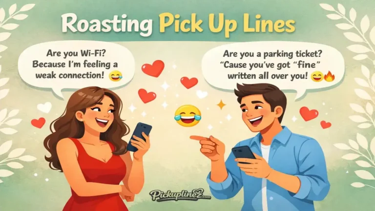 Roast Pick Up Lines