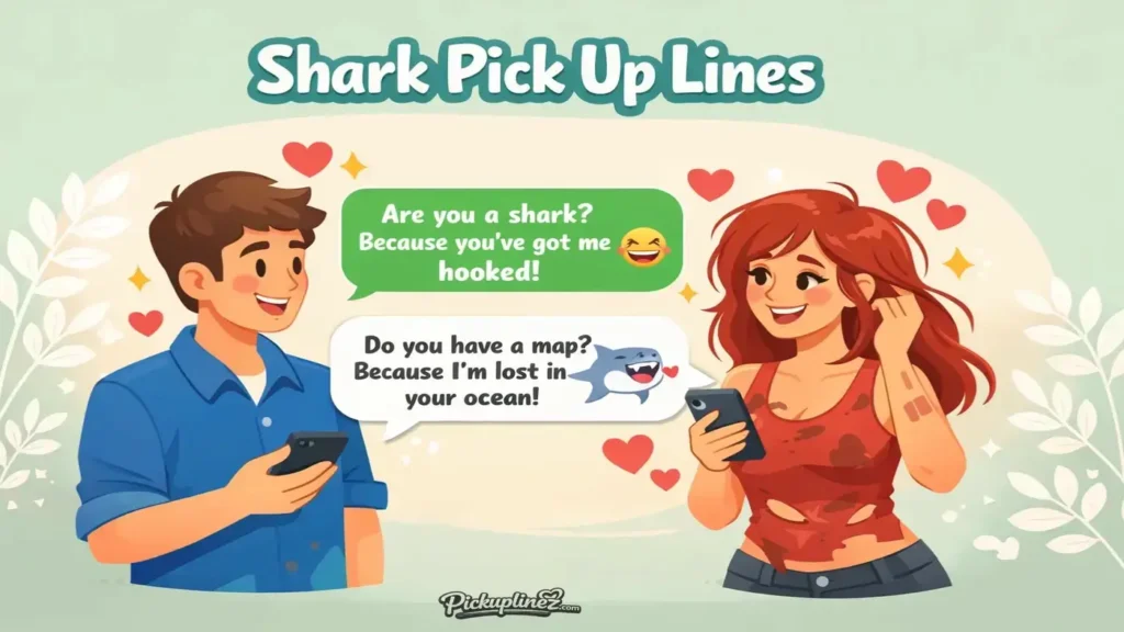 Shark Pick Up Lines