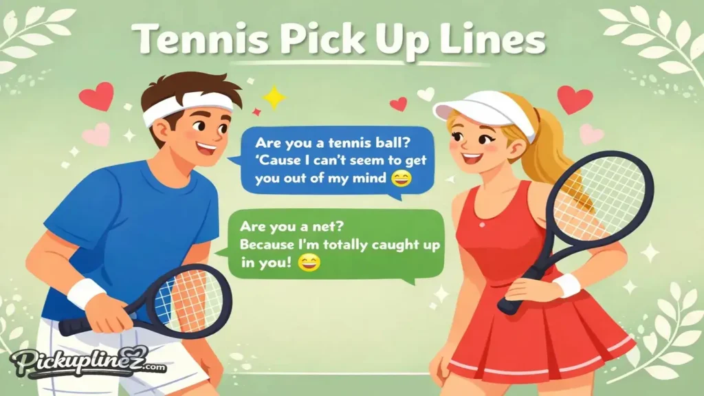 Tennis Pick Up Lines