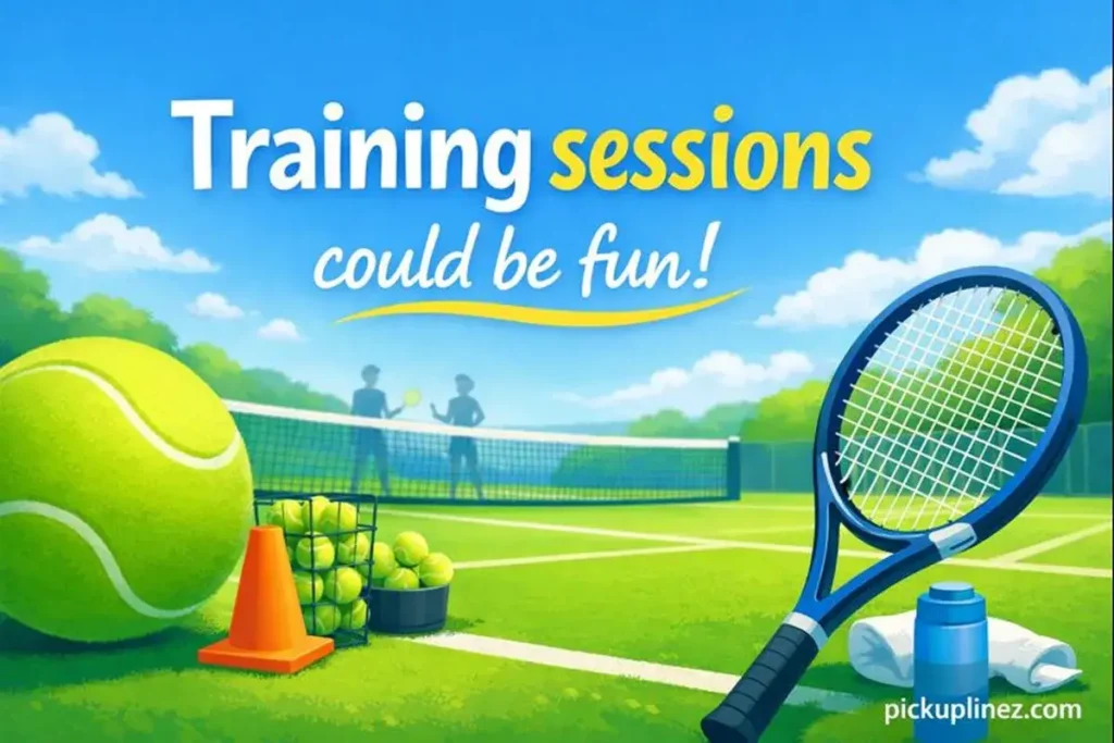 Tennis pick up lines dirty