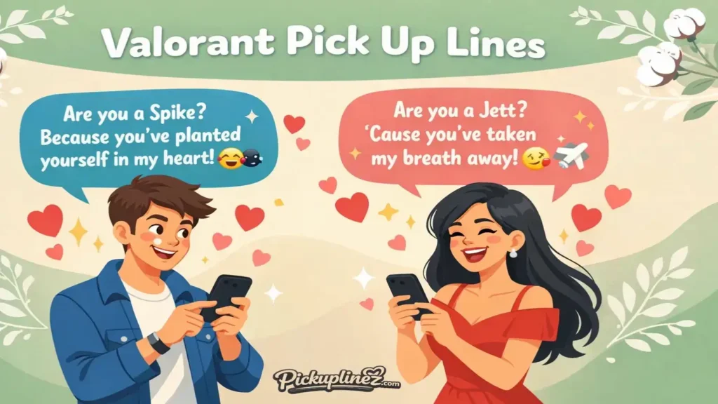 Valorant Pick Up Lines