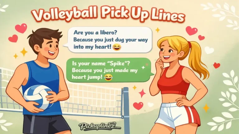 Volleyball Pick Up Lines