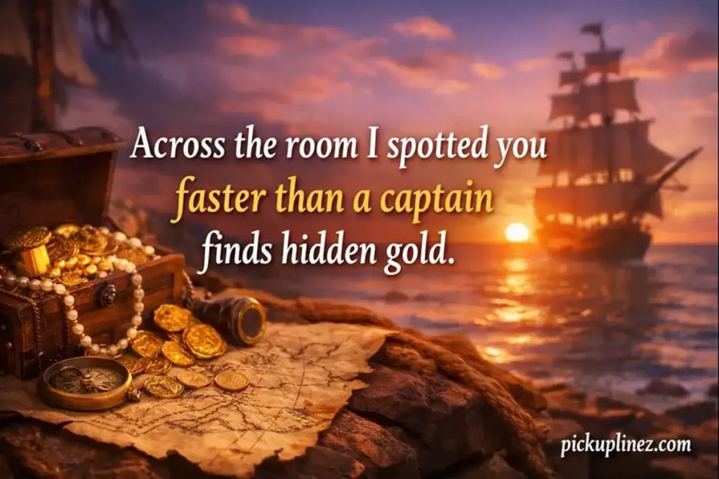 Funny Pirate pick up lines