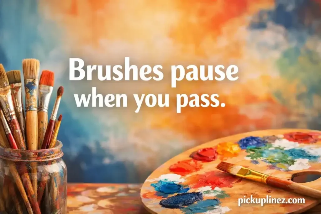 Painting Pick Up Lines