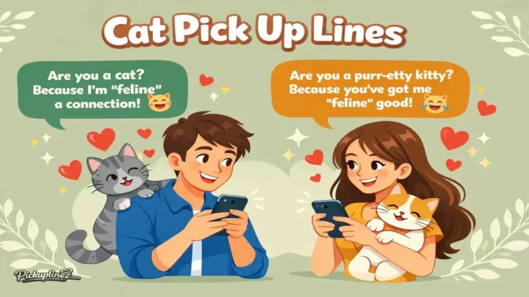 Cat pick up lines