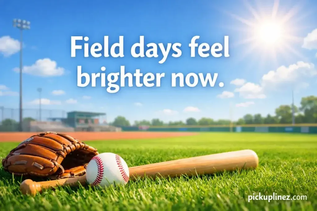 baseball softball pick up lines