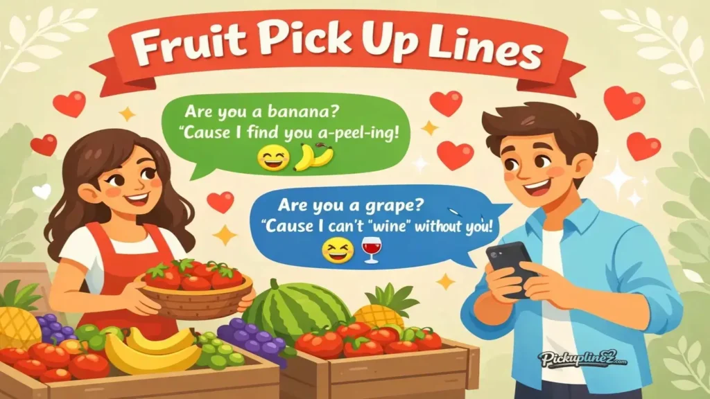 fruit pick up lines