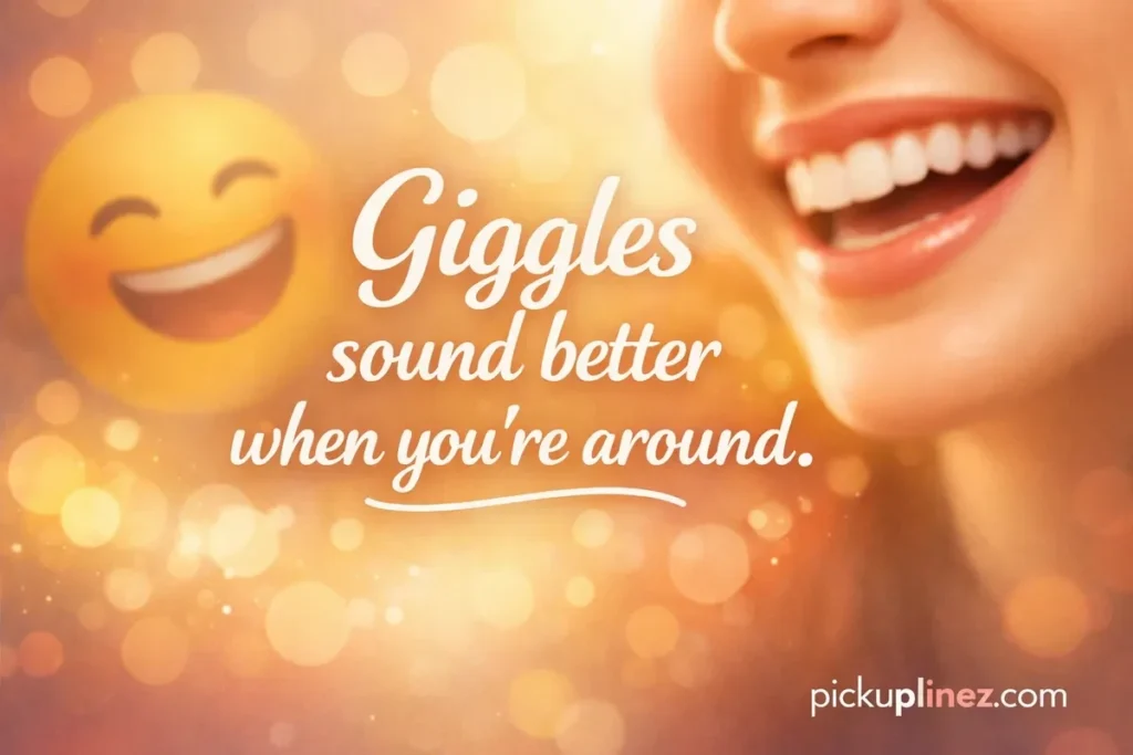 laughter pick up lines