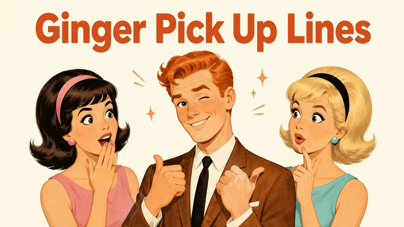 ginger pick up lines