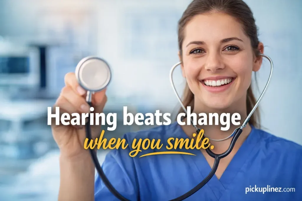 stethoscope pick up lines