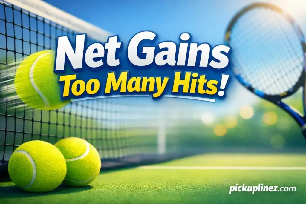 Tennis jokes and puns