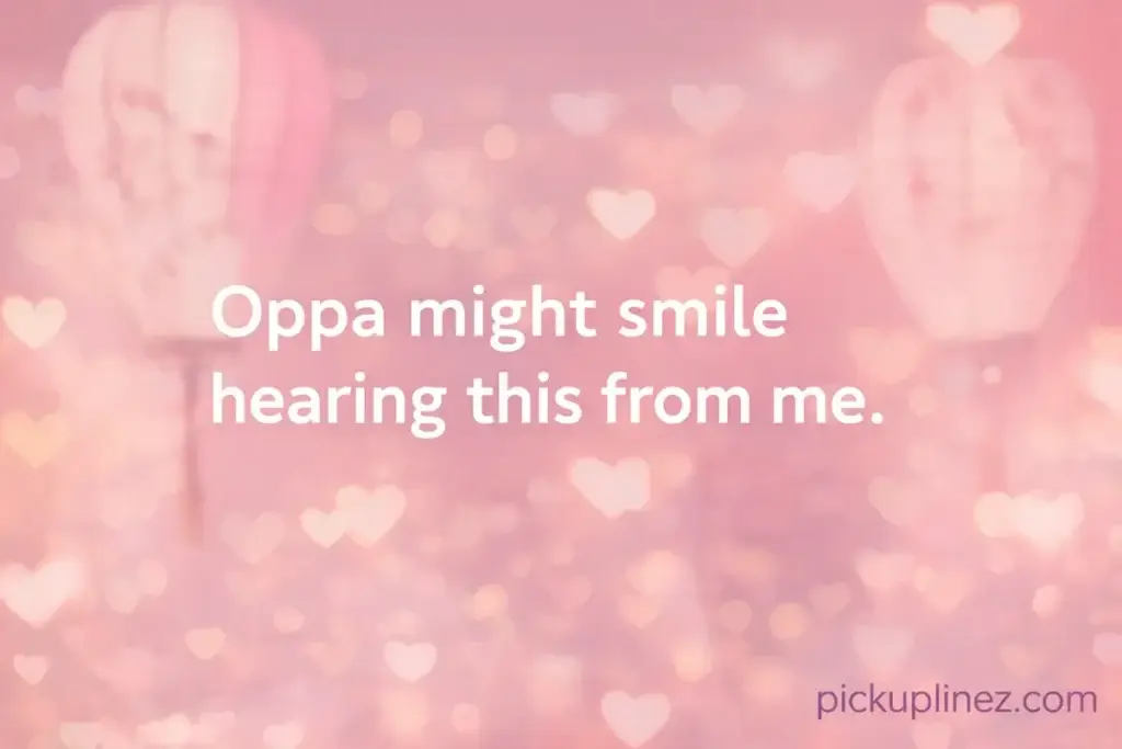 korean pick up lines romanized