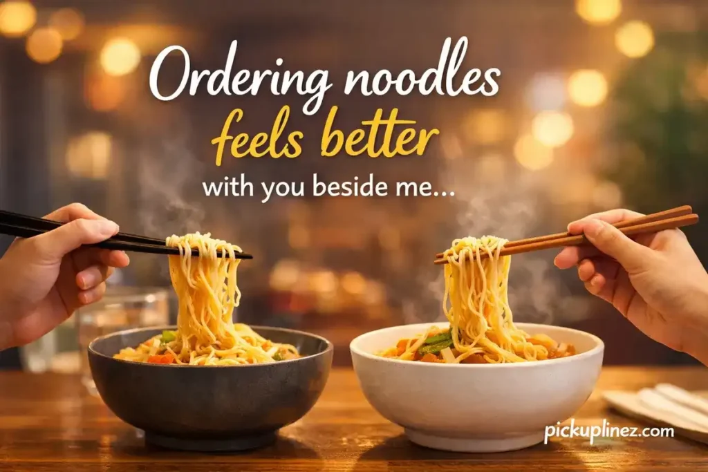 Chinese food pick up lines