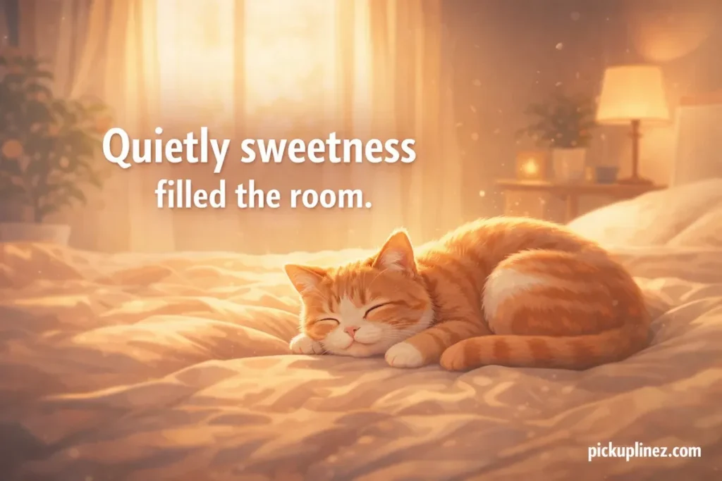 pregnant Cat Pick Up Lines