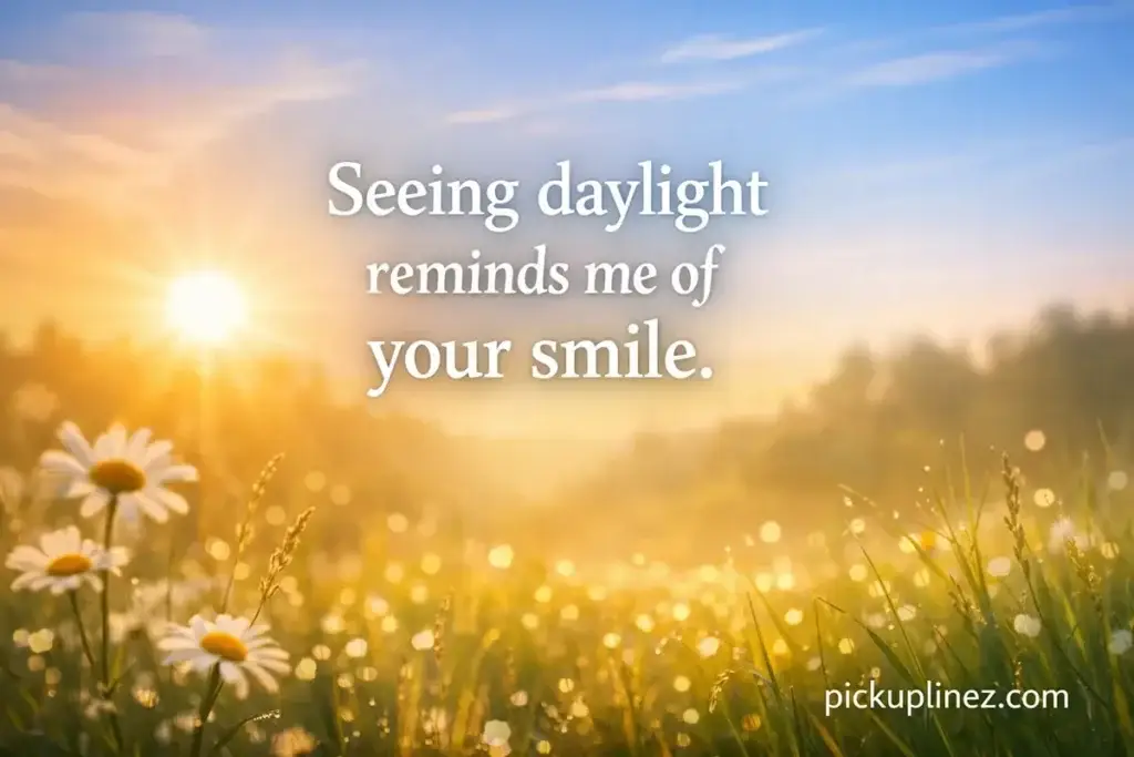 good morning pick up lines for girlfriend