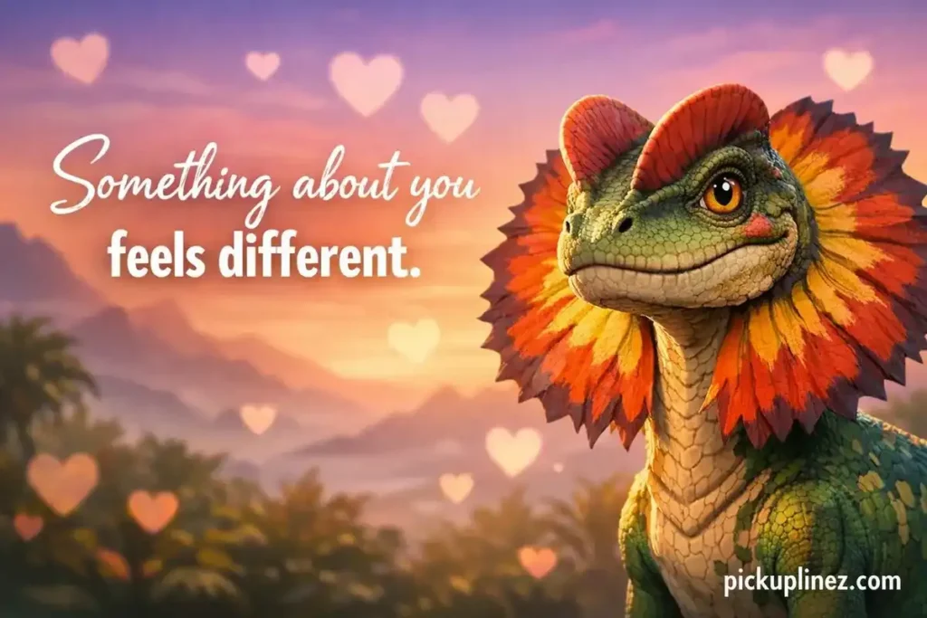 Dilophosaurus Pick Up Lines