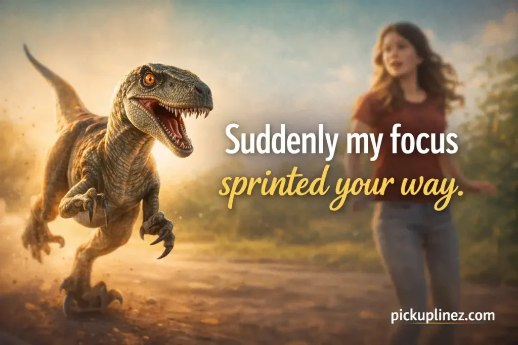 Velociraptor Pick Up Lines