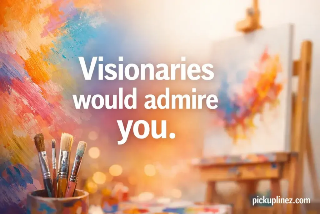 Artistry Pick Up Lines