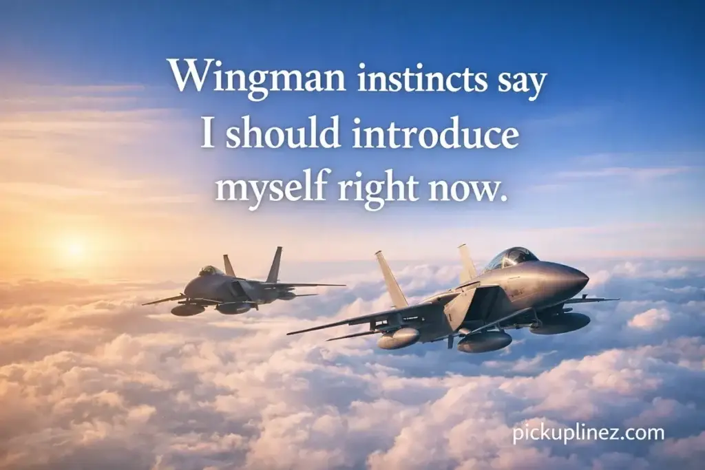 airforce pick up lines