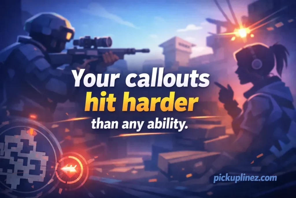 Valorant pick up lines dirty