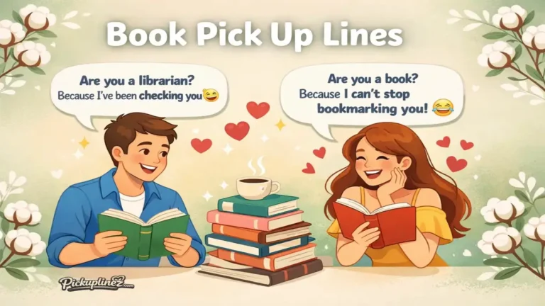 Book Pick Up Lines