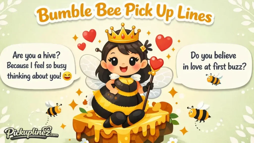 Bumble Bee Pick Up Lines