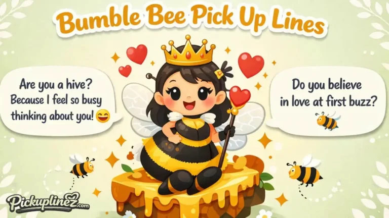 Bumble Bee Pick Up Lines