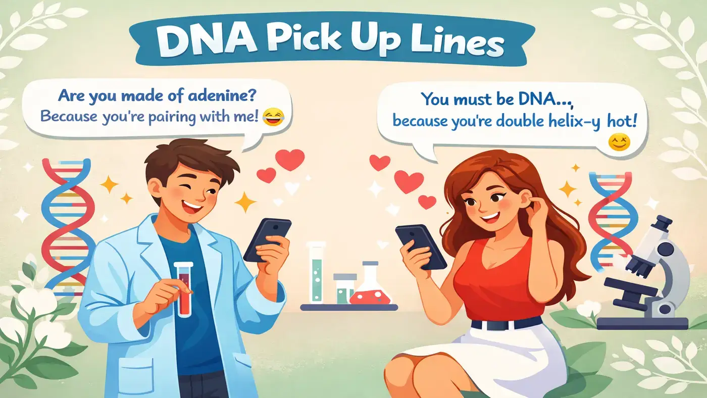 DNA Pick Up Lines