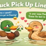 Duck Pick Up Lines: Mallard-Magic Love-Paddle Playfulness