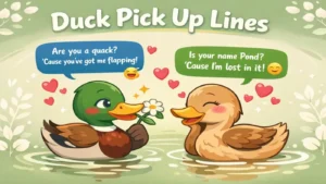Duck Pick Up Lines: Mallard-Magic Love-Paddle Playfulness