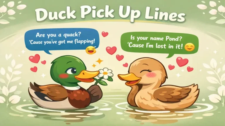 Duck Pick Up Lines