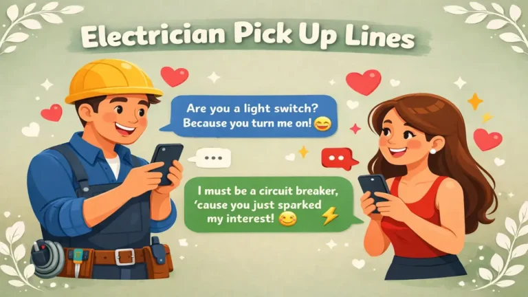 Electrician Pick Up Lines