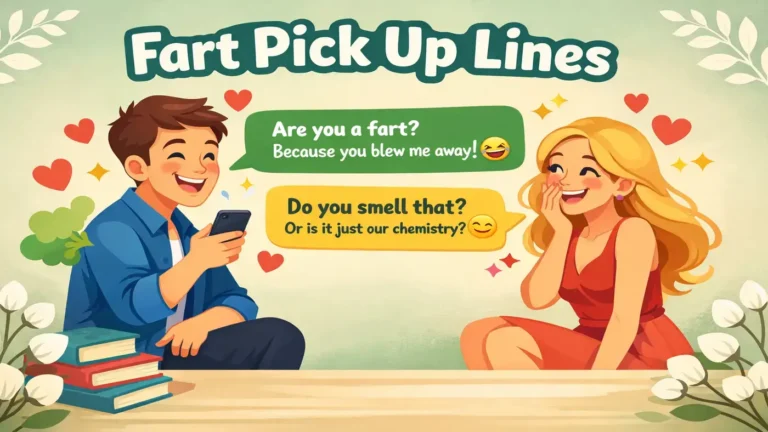 Fart Pick Up Lines