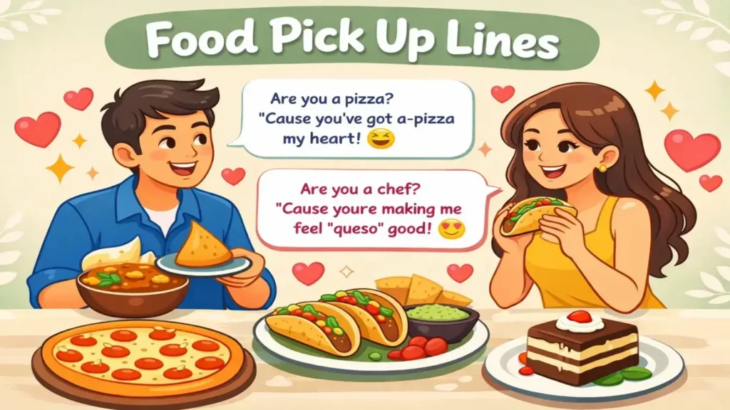Food Pick Up Lines