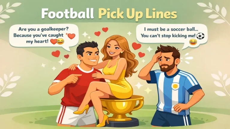 Football Pick Up Lines