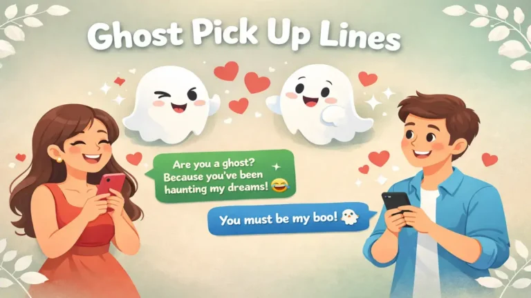 Ghost Pick Up Lines