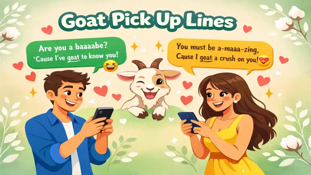 Goat Pick Up Lines