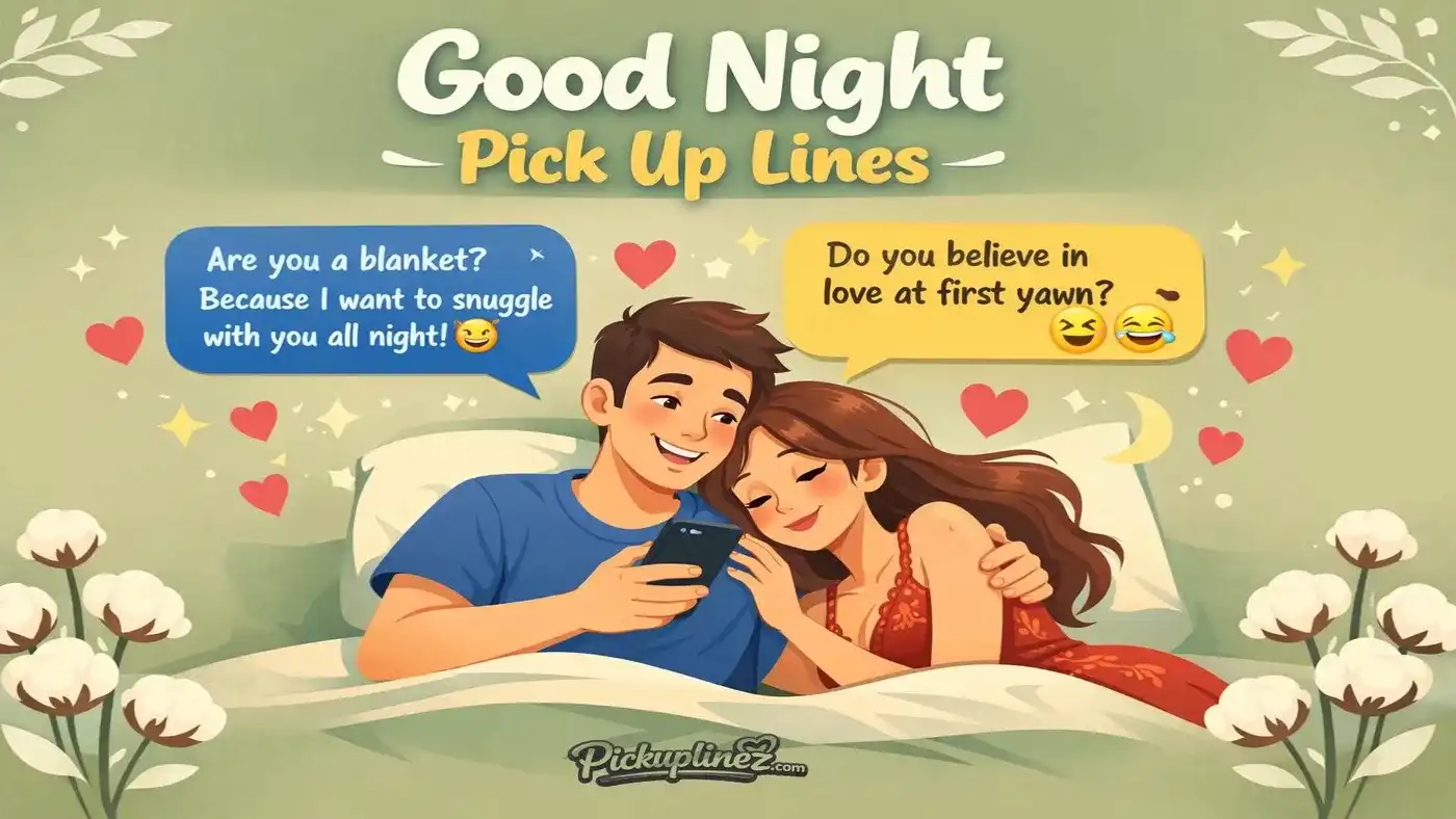 Good Night Pick Up Lines
