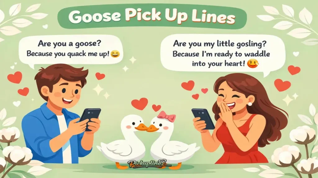 Goose Pick Up Lines
