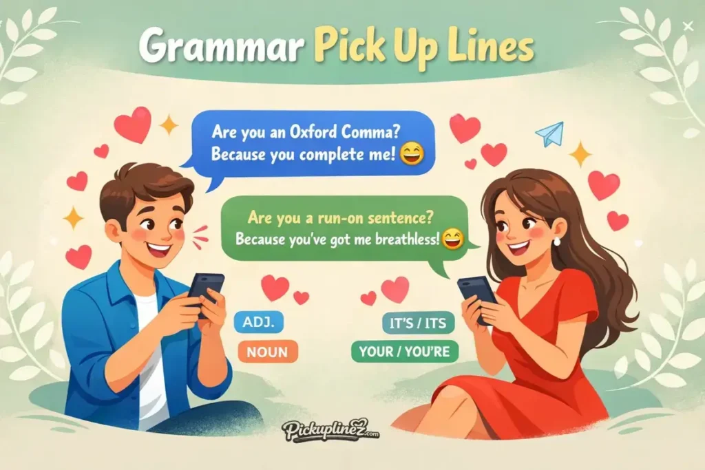 Grammar Pick Up Lines